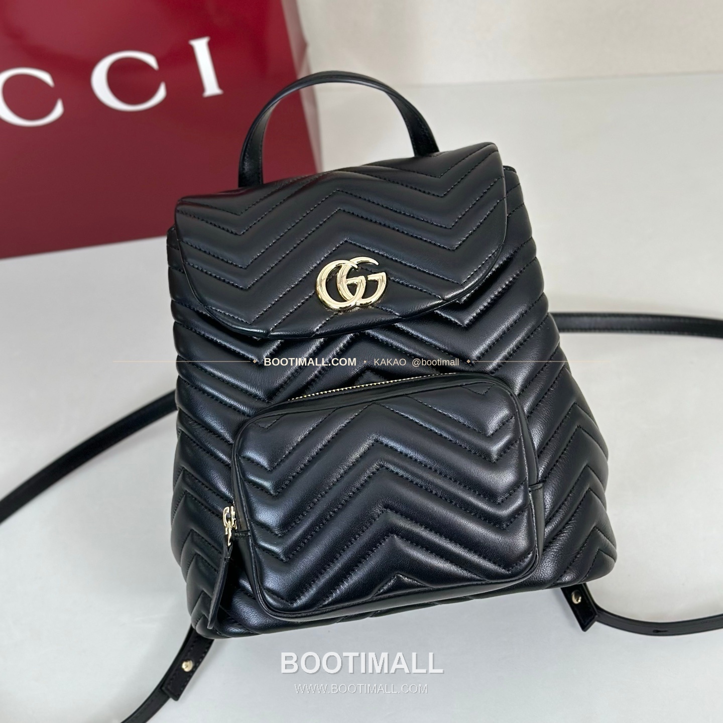 구찌 카프스킨 구조 미디엄 백팩 Gucci Calfskin Structured Medium Backpack 861878 25cm 5