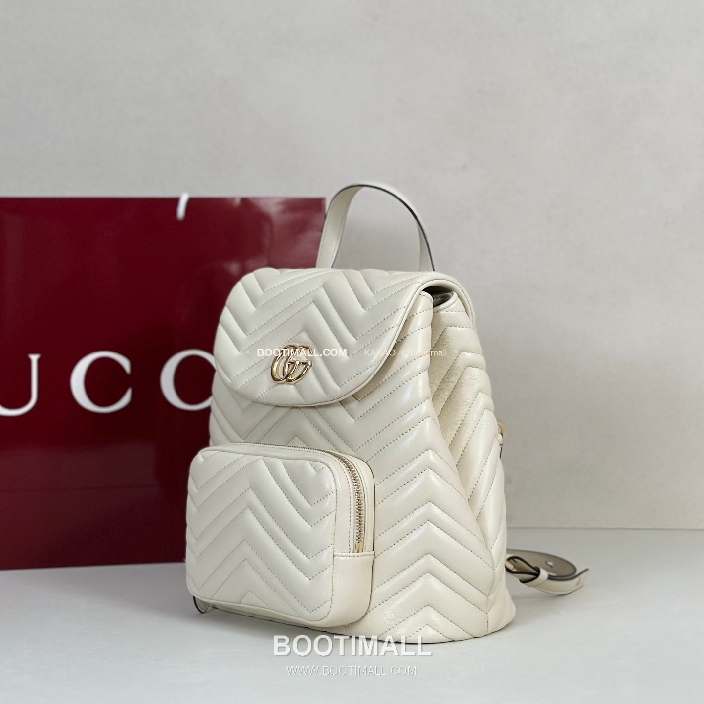 구찌 카프스킨 구조 미디엄 백팩 Gucci Calfskin Structured Medium Backpack 861878 25cm 2