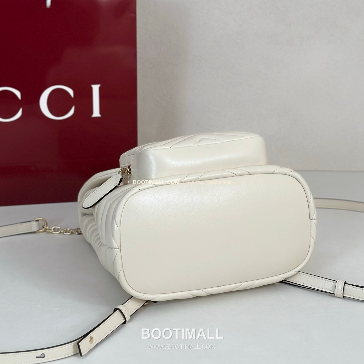 구찌 카프스킨 구조 미디엄 백팩 Gucci Calfskin Structured Medium Backpack 861878 25cm 4