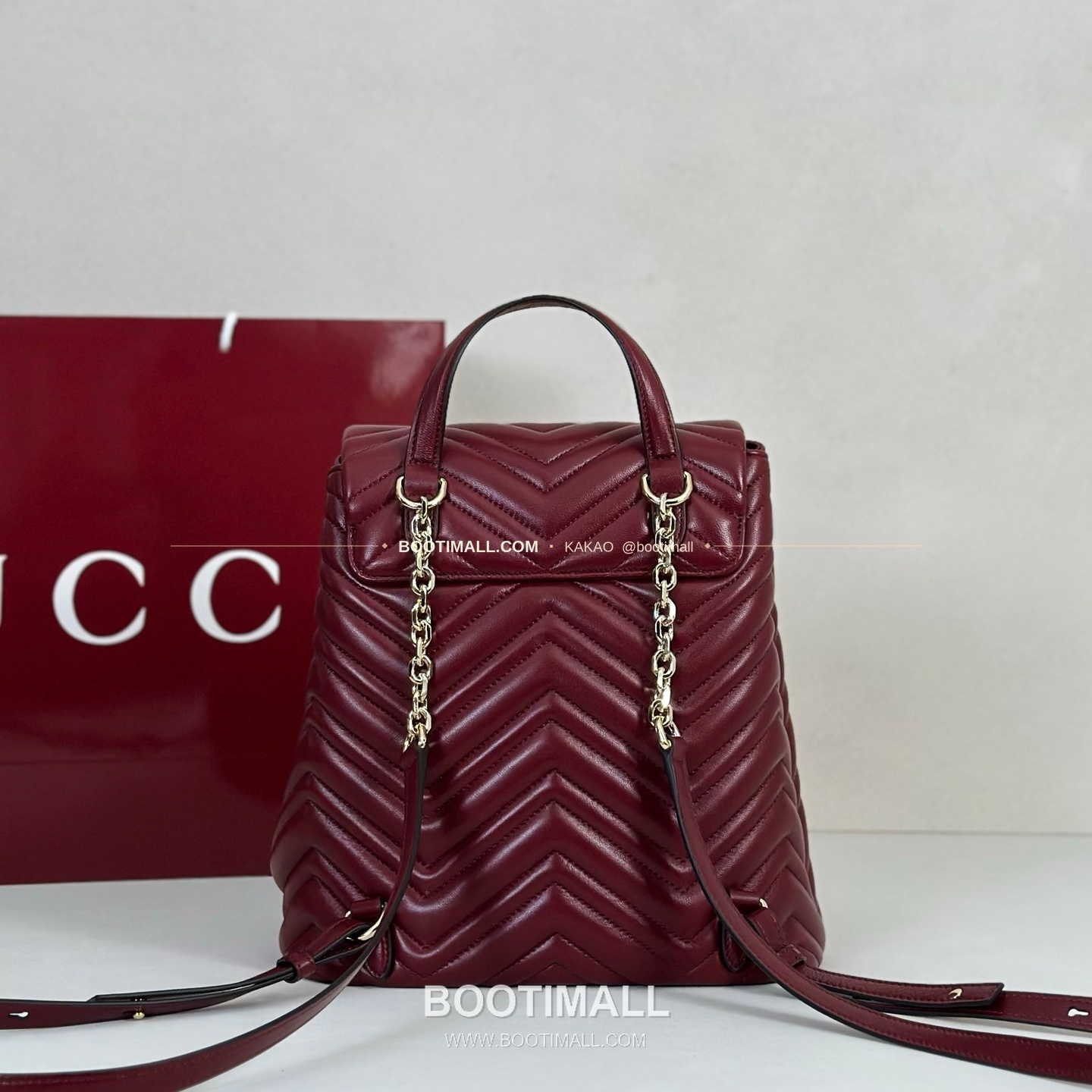 구찌 카프스킨 구조 미디엄 백팩 Gucci Calfskin Structured Medium Backpack 861878 25cm 3