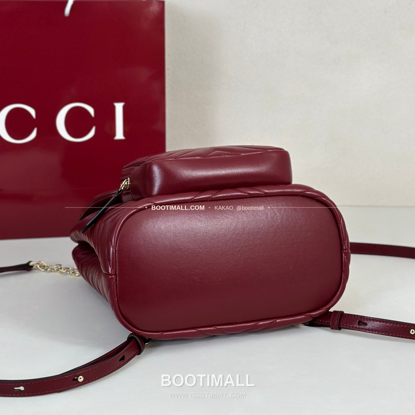 구찌 카프스킨 구조 미디엄 백팩 Gucci Calfskin Structured Medium Backpack 861878 25cm 4