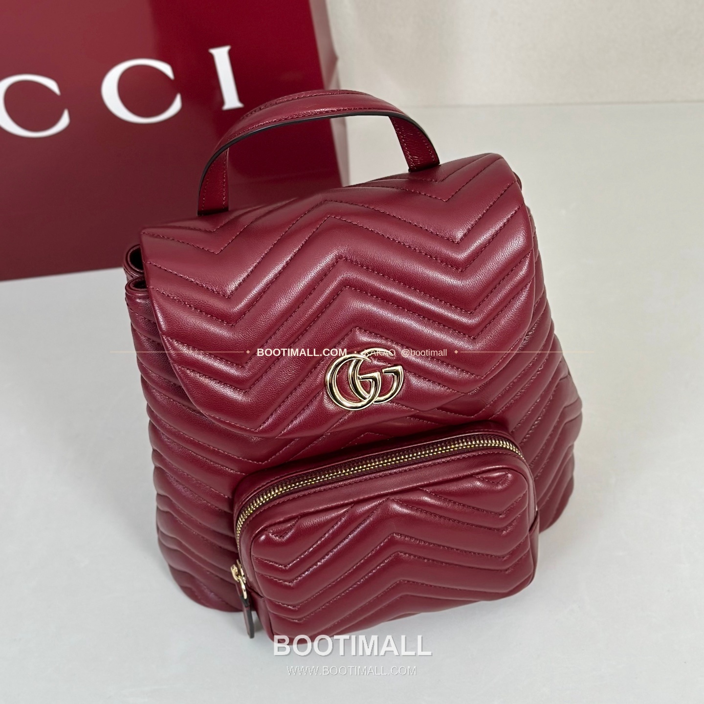 구찌 카프스킨 구조 미디엄 백팩 Gucci Calfskin Structured Medium Backpack 861878 25cm 7
