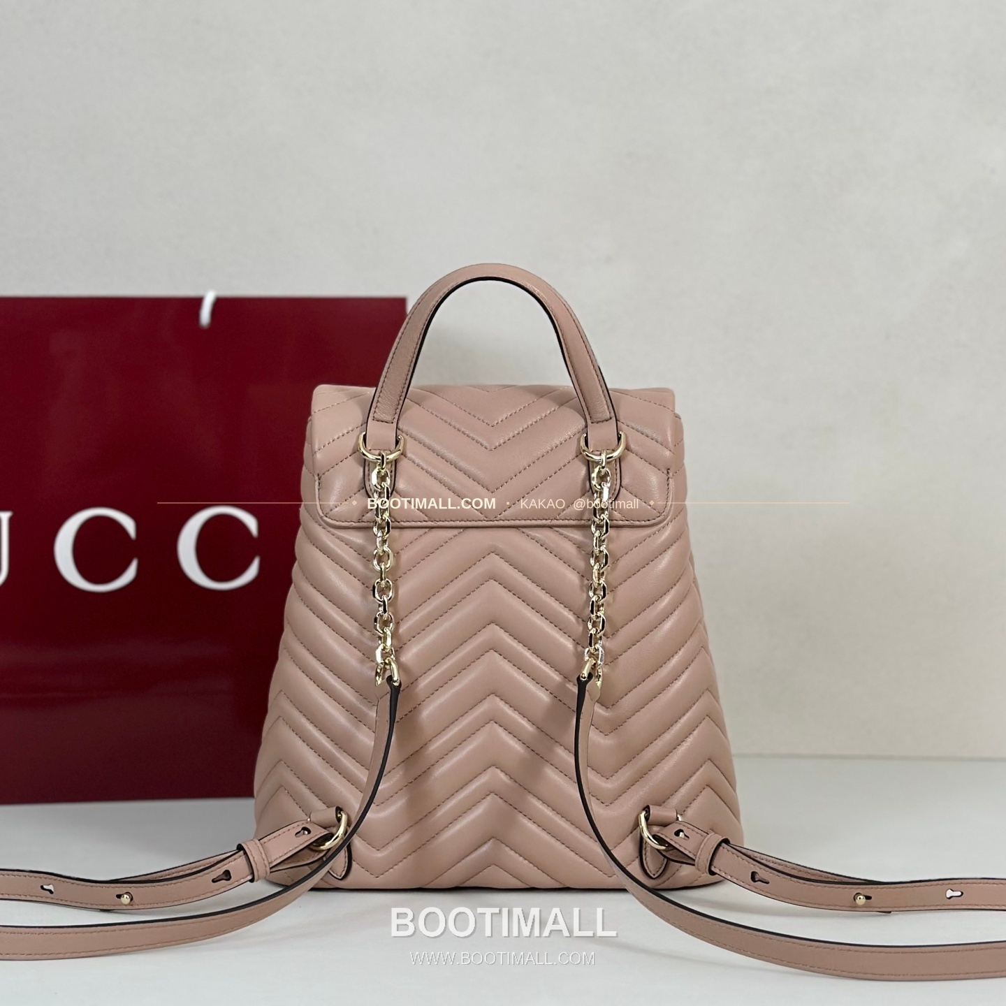 구찌 카프스킨 구조 미디엄 백팩 Gucci Calfskin Structured Medium Backpack 861878 25cm 3