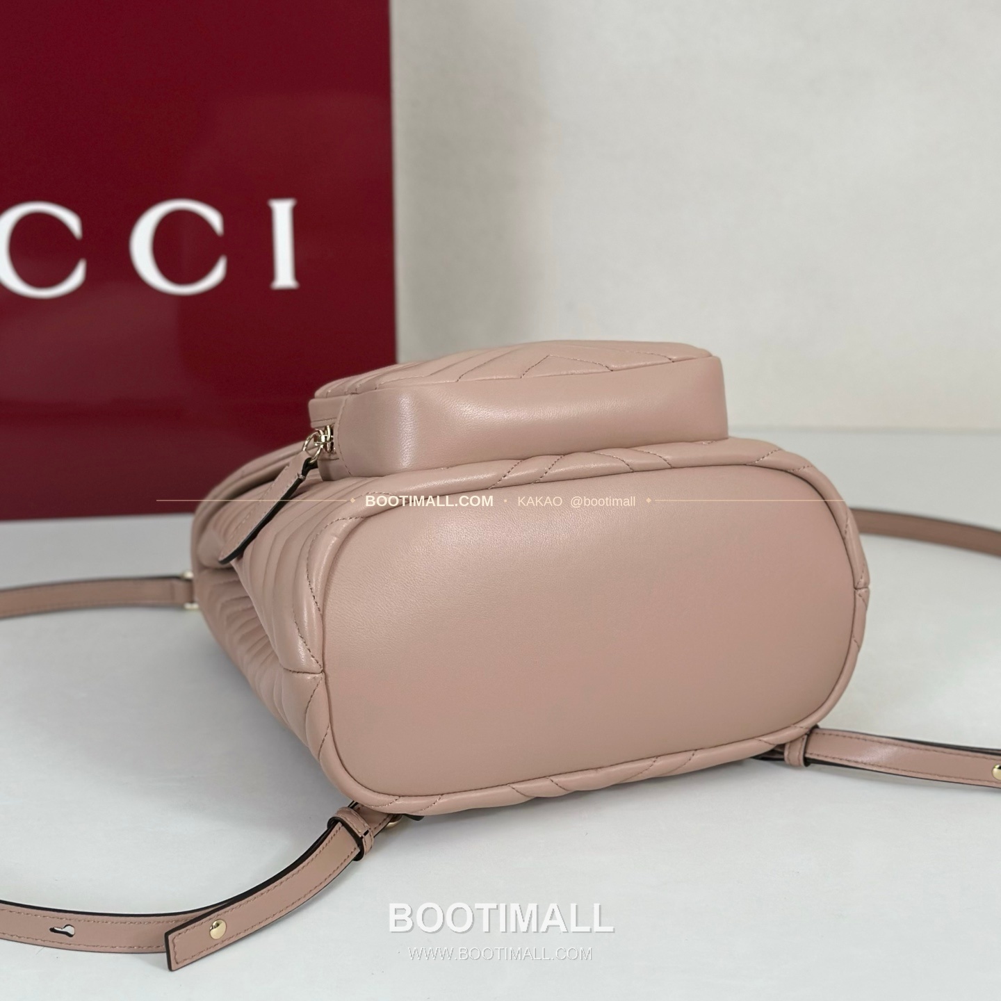 구찌 카프스킨 구조 미디엄 백팩 Gucci Calfskin Structured Medium Backpack 861878 25cm 4