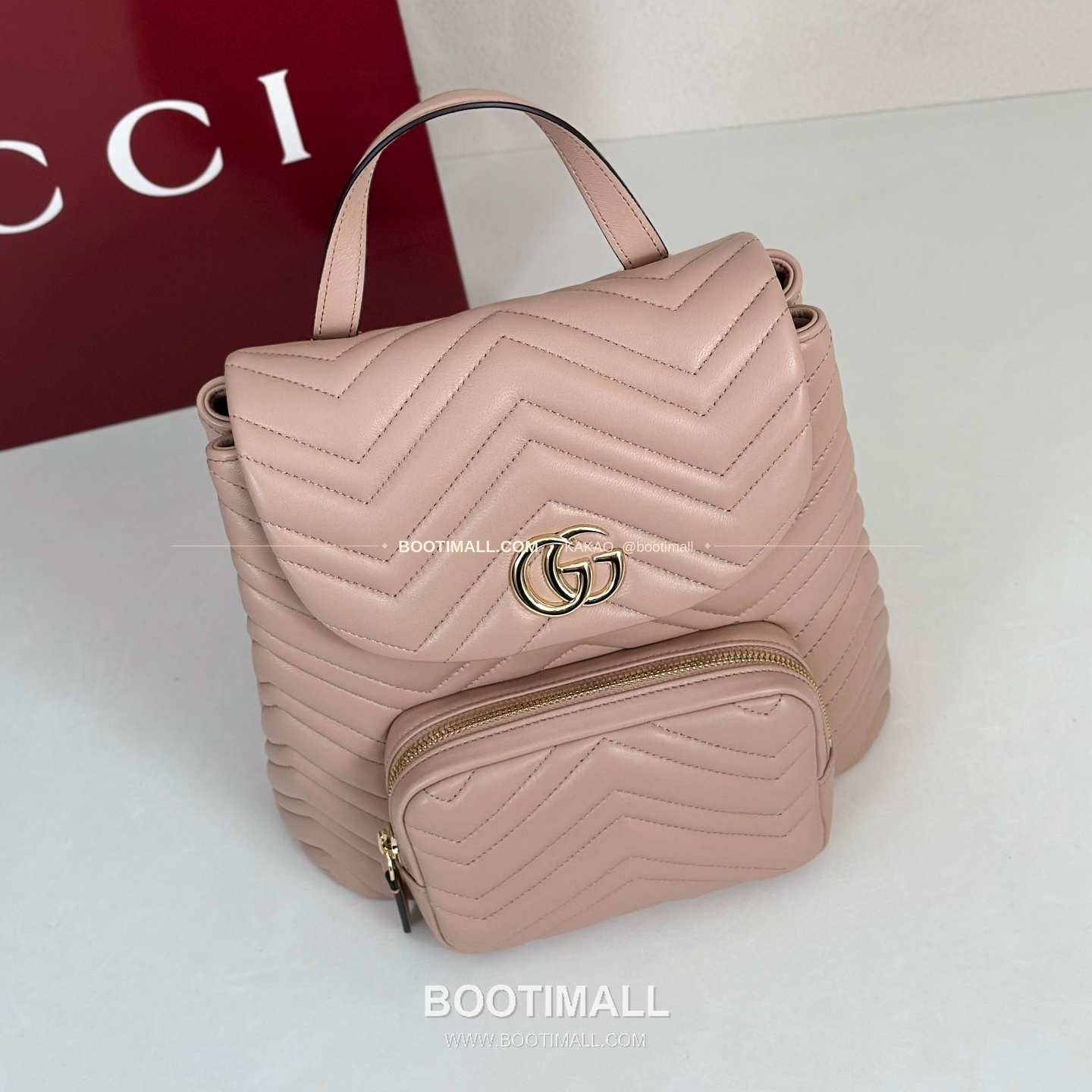 구찌 카프스킨 구조 미디엄 백팩 Gucci Calfskin Structured Medium Backpack 861878 25cm 7