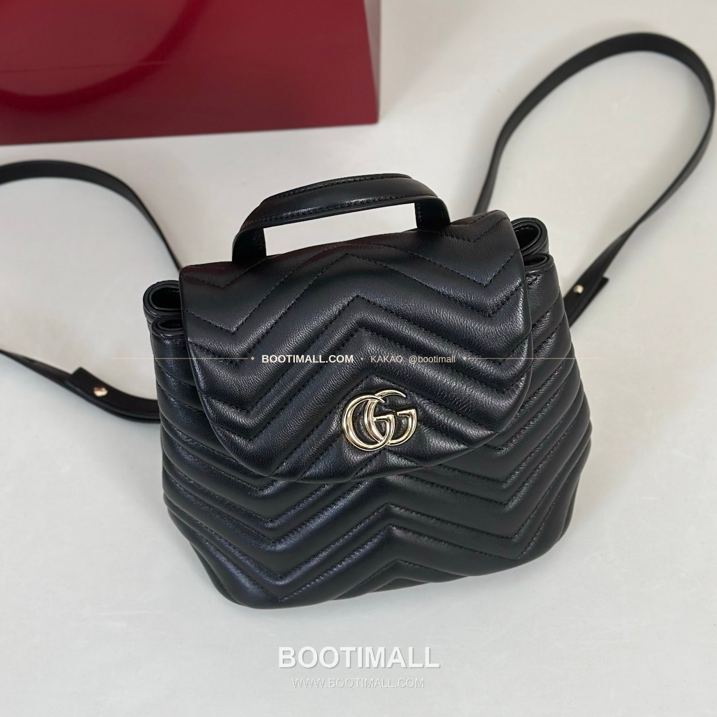 구찌 카프스킨 구조 미니 백팩 Gucci Calfskin Structured Mini Backpack 855921 20cm 7