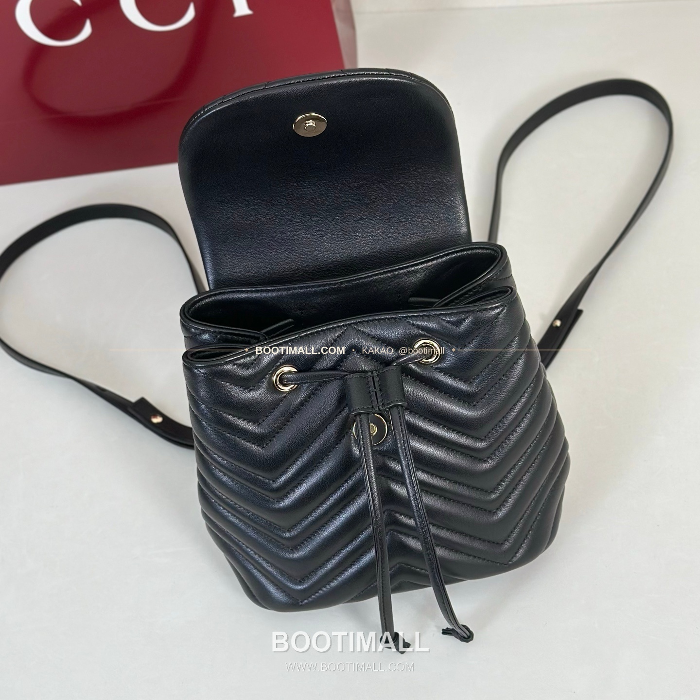구찌 카프스킨 구조 미니 백팩 Gucci Calfskin Structured Mini Backpack 855921 20cm 8