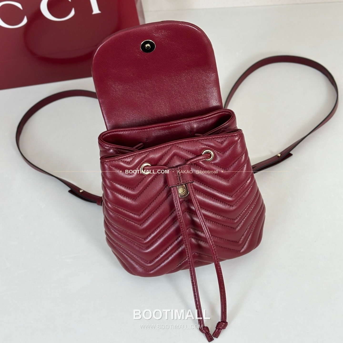 구찌 카프스킨 구조 미니 백팩 Gucci Calfskin Structured Mini Backpack 855921 20cm 8