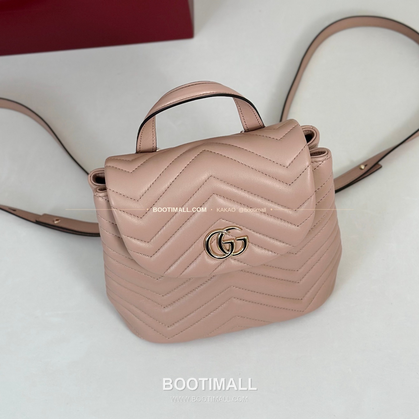 구찌 카프스킨 구조 미니 백팩 Gucci Calfskin Structured Mini Backpack 855921 20cm 7