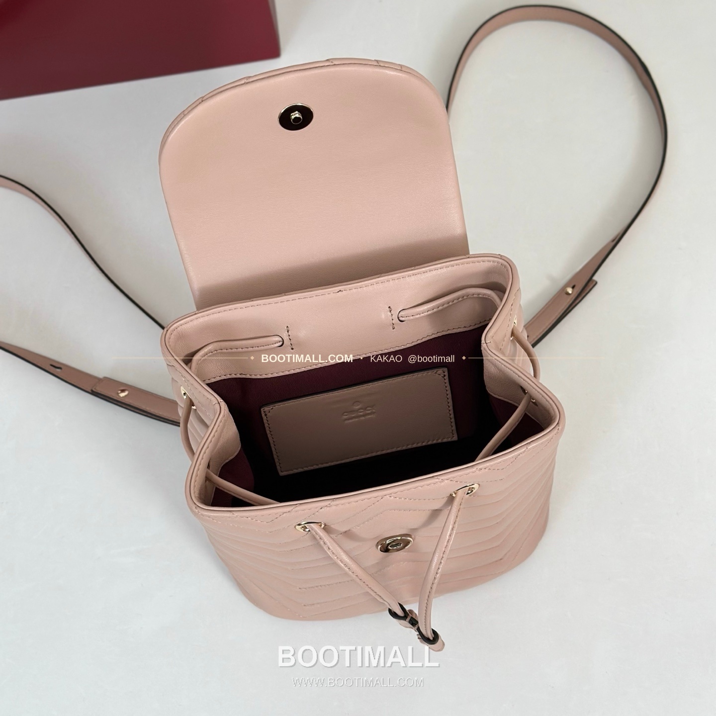 구찌 카프스킨 구조 미니 백팩 Gucci Calfskin Structured Mini Backpack 855921 20cm 9