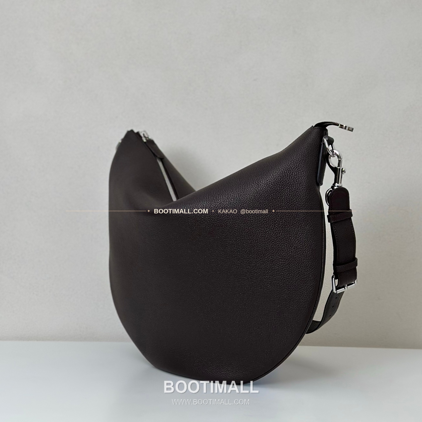 구찌 블랙 리치 그레인 카프스킨 숄더백 Gucci Brown Litchi Grain Calfskin Large Boston Bag 800194 50cm 2