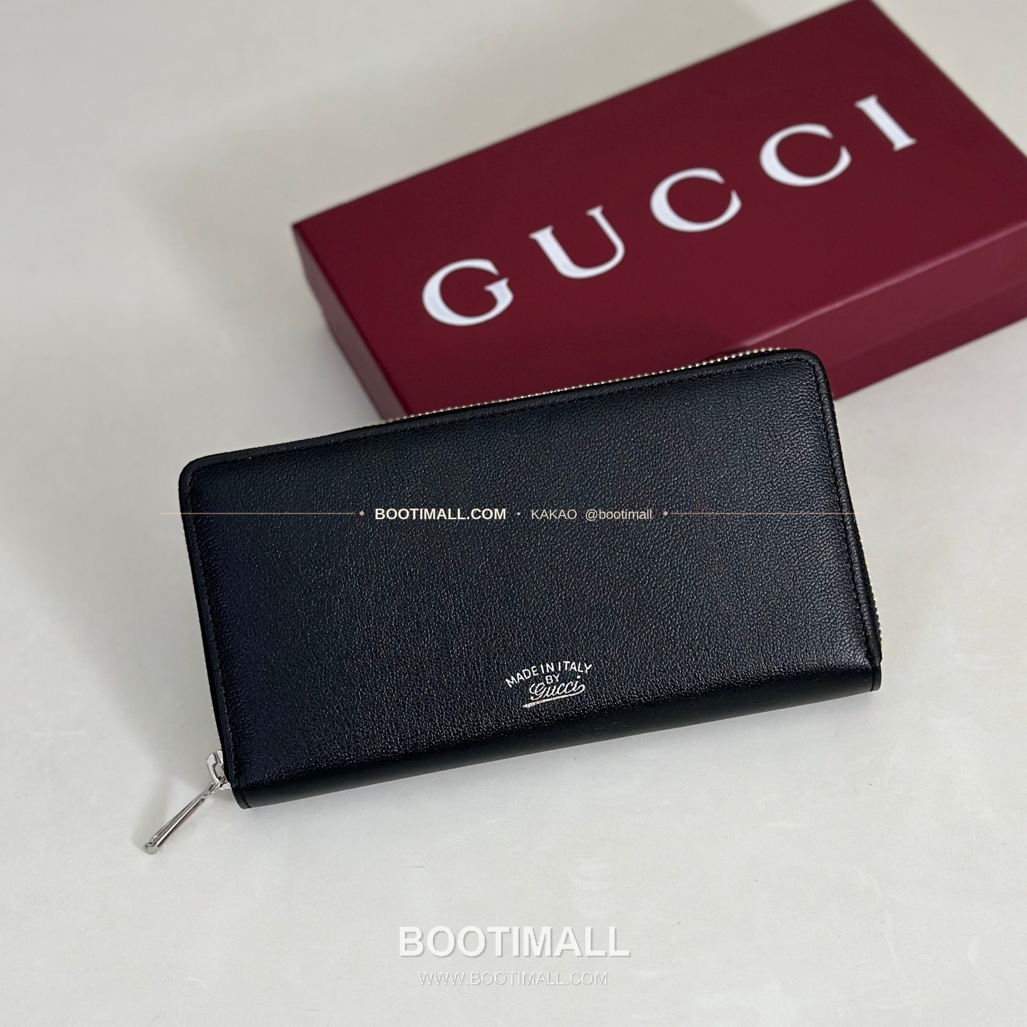 구찌 베이지 카프스킨 슬림 지퍼 지갑 Gucci Beige Calfskin Slim Zip Wallet 867318 19cm 1