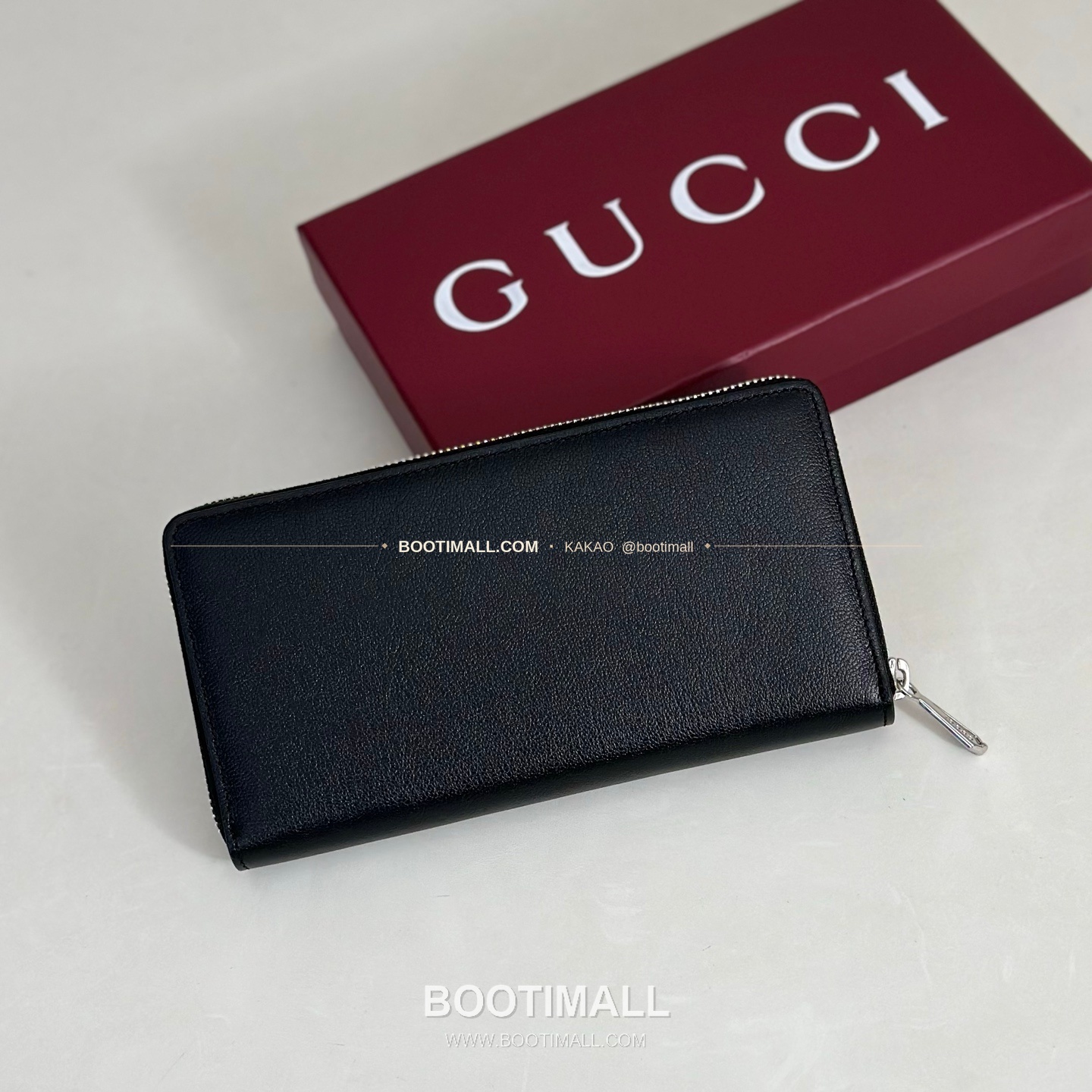 구찌 베이지 카프스킨 슬림 지퍼 지갑 Gucci Beige Calfskin Slim Zip Wallet 867318 19cm 2