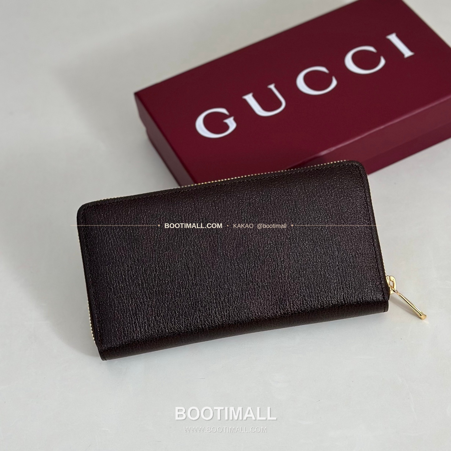 구찌 베이지 카프스킨 슬림 지퍼 지갑 Gucci Beige Calfskin Slim Zip Wallet 867318 19cm 2