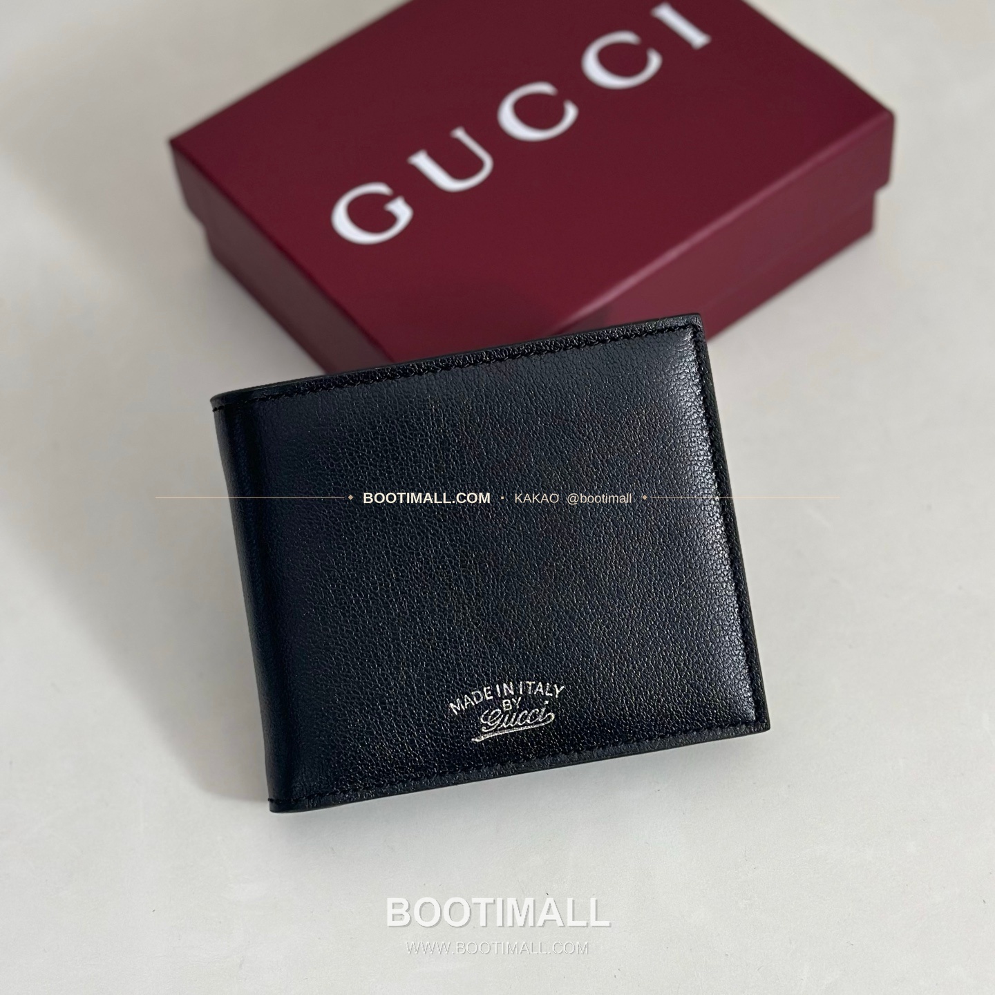 구찌 베이지 카프스킨 반지갑 Gucci Beige Calfskin Bifold Wallet 867325 11cm 1