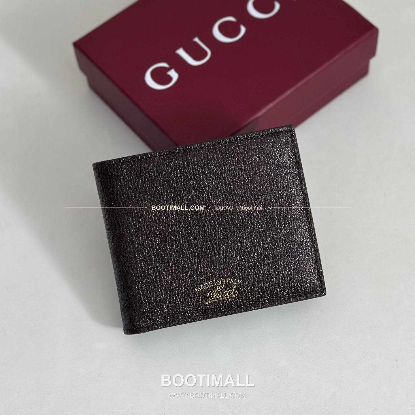 구찌 베이지 카프스킨 반지갑 Gucci Beige Calfskin Bifold Wallet 867325 11cm 1