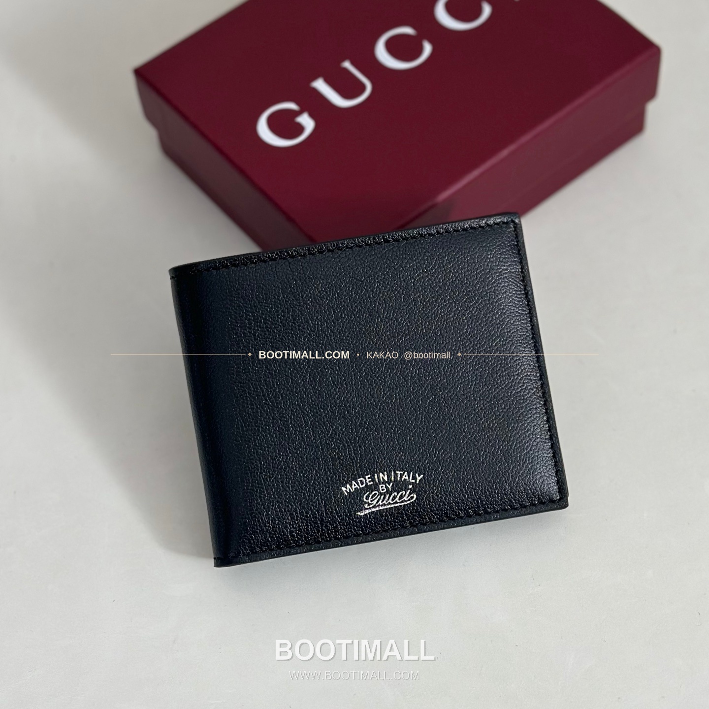구찌 베이지 카프스킨 반지갑 Gucci Beige Calfskin Bifold Wallet 867325 11cm 1