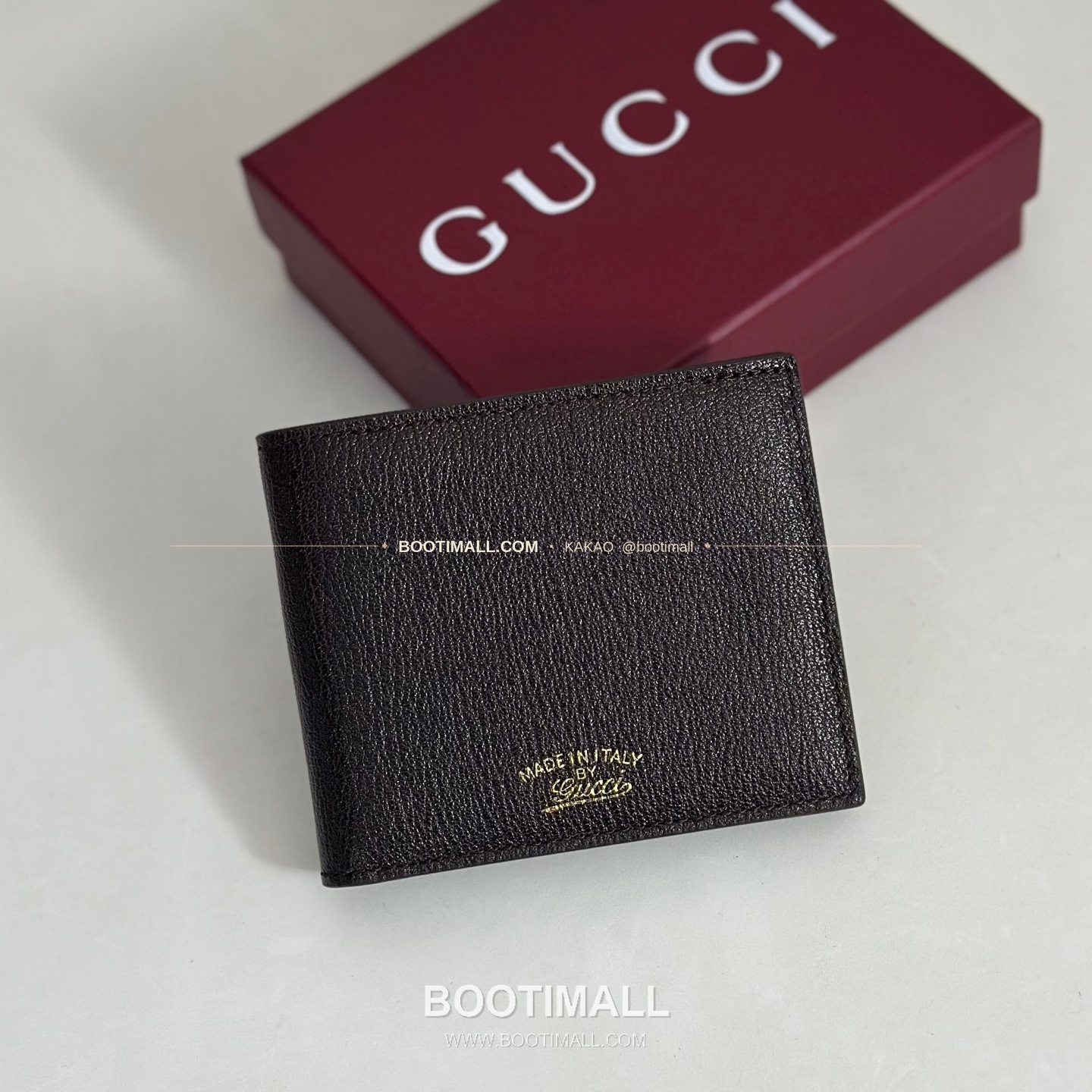 구찌 베이지 카프스킨 반지갑 Gucci Beige Calfskin Bifold Wallet 867325 11cm 1