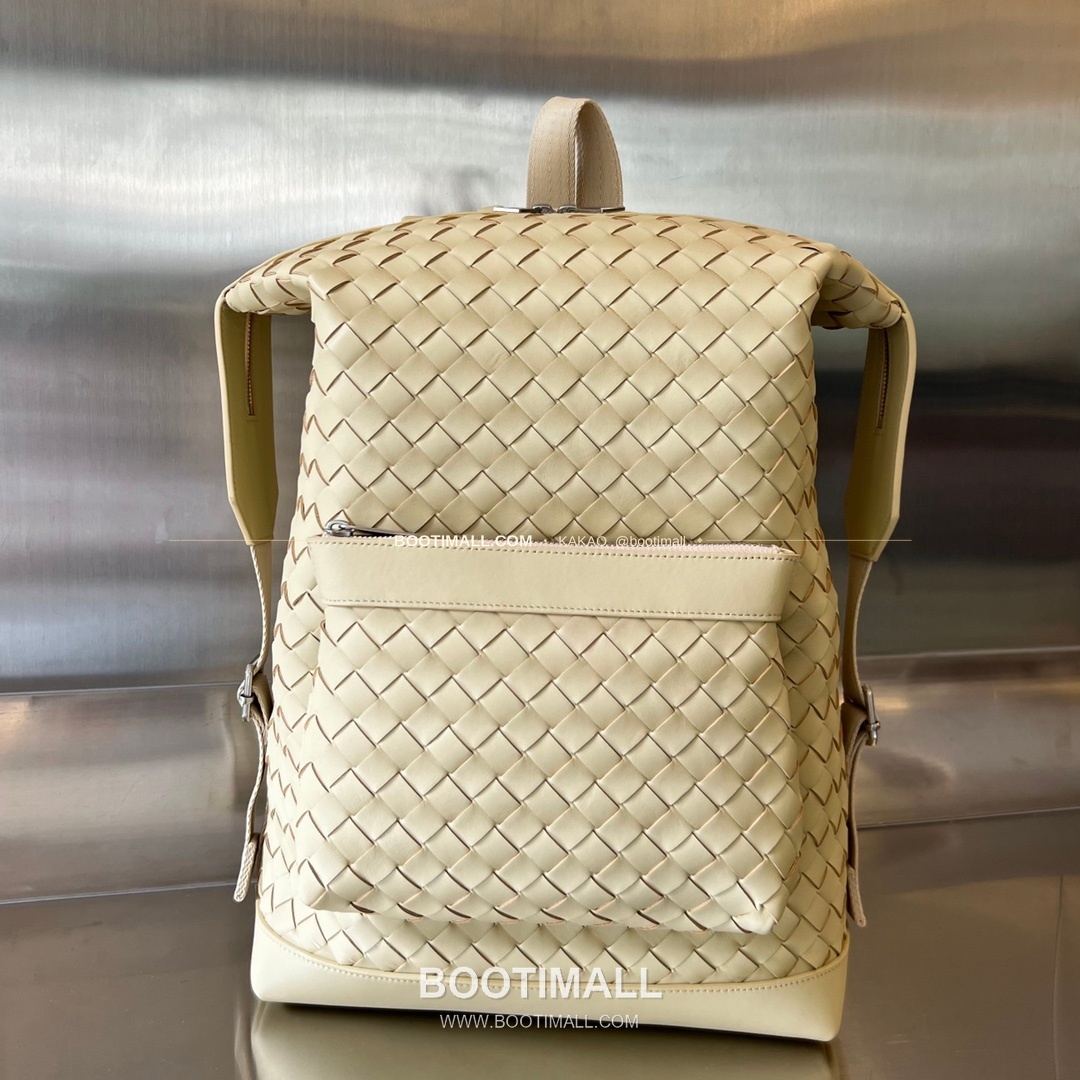 보테가베네타 인트레치아토 카프스킨 백팩 Bottega Veneta Intrecciato Calfskin Backpack 653118 42cm 1