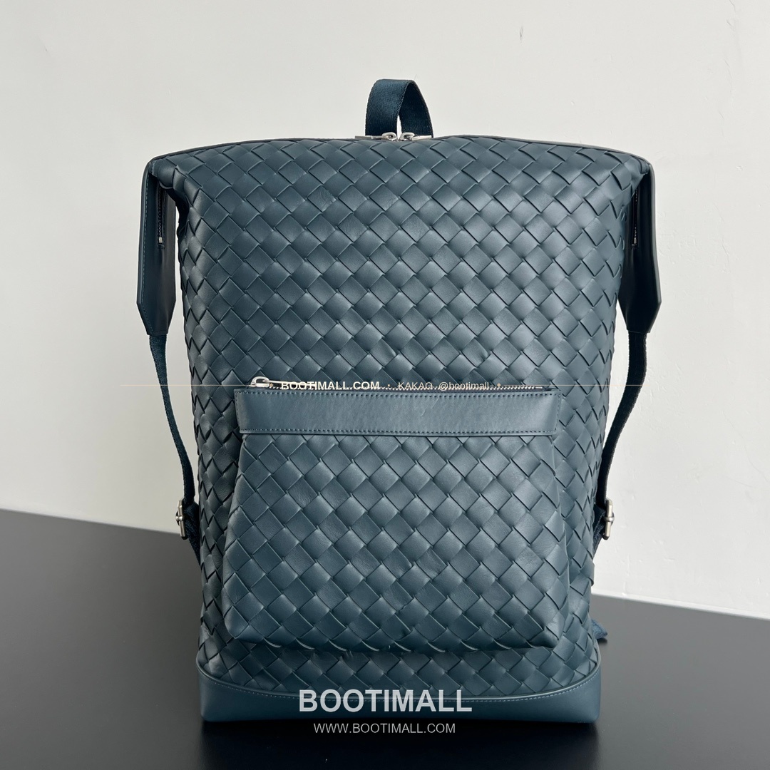 보테가베네타 인트레치아토 카프스킨 백팩 Bottega Veneta Intrecciato Calfskin Backpack 653118 42cm 1
