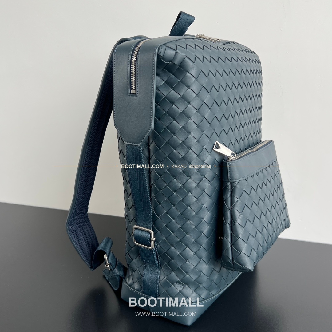 보테가베네타 인트레치아토 카프스킨 백팩 Bottega Veneta Intrecciato Calfskin Backpack 653118 42cm 2