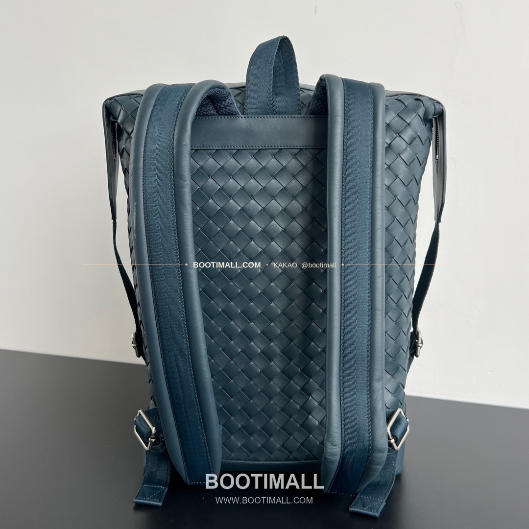 보테가베네타 인트레치아토 카프스킨 백팩 Bottega Veneta Intrecciato Calfskin Backpack 653118 42cm 3