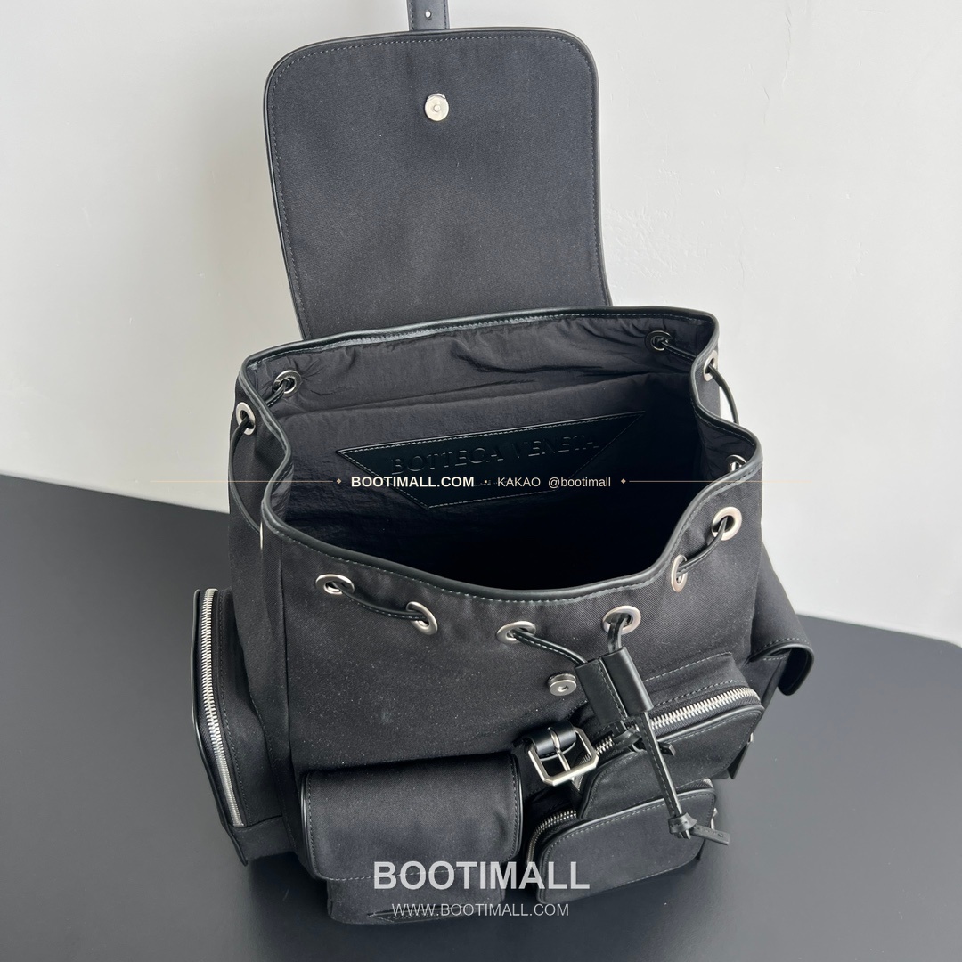 보테가베네타 크로스로드 나일론 멀티포켓 백팩 Bottega Veneta Crossroad Nylon Multi Pocket Backpack 837377 42cm 5