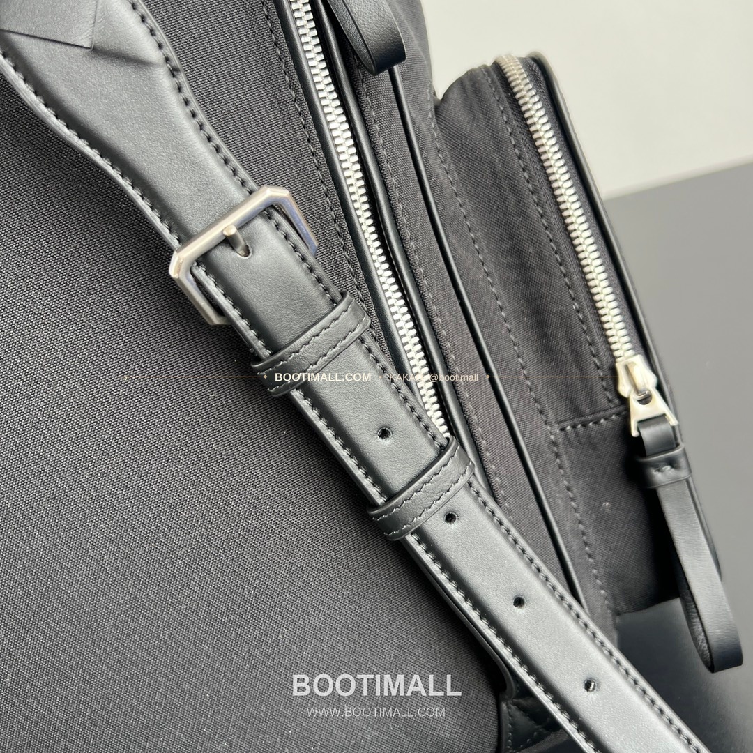 보테가베네타 크로스로드 나일론 멀티포켓 백팩 Bottega Veneta Crossroad Nylon Multi Pocket Backpack 837377 42cm 14