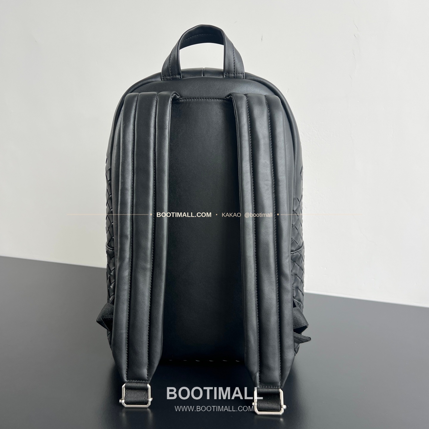 보테가베네타 모자이크 인트레치아토 실크카프 백팩 Bottega Veneta Mosaic Intrecciato Silk Calf Backpack 828527 46cm 3