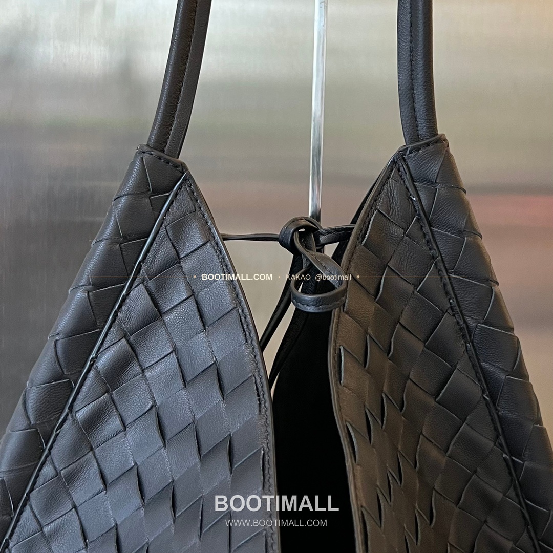 보테가베네타 인트레치아토 램스킨 구조 토트백 Bottega Veneta Intrecciato Lambskin Structured Tote Bag 740990 44cm 3