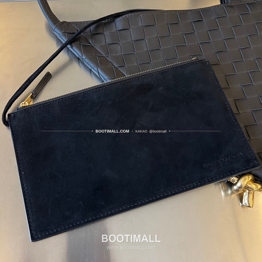 보테가베네타 인트레치아토 램스킨 구조 토트백 Bottega Veneta Intrecciato Lambskin Structured Tote Bag 740990 44cm 7