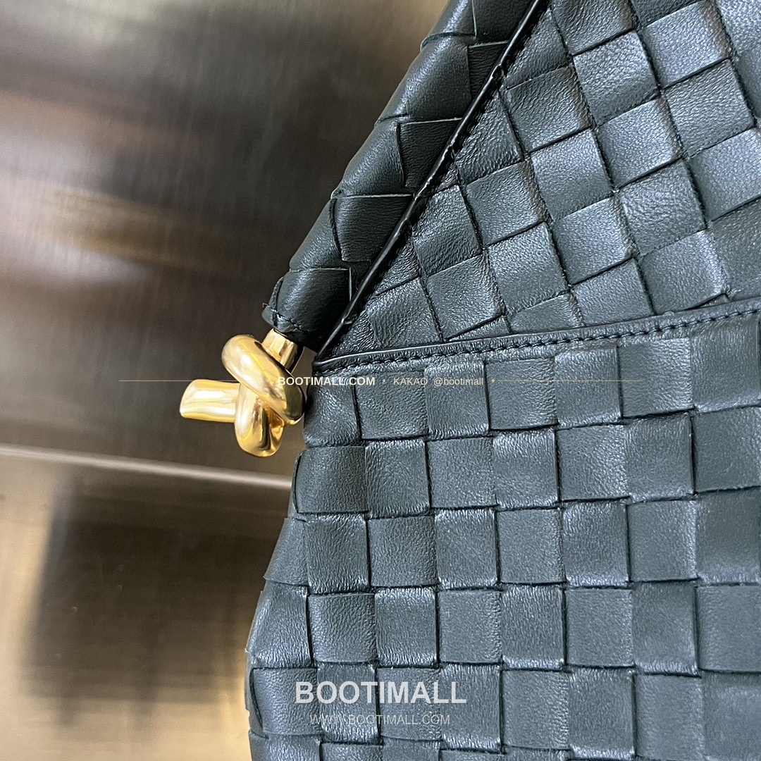 보테가베네타 인트레치아토 램스킨 구조 토트백 Bottega Veneta Intrecciato Lambskin Structured Tote Bag 740990 44cm 4