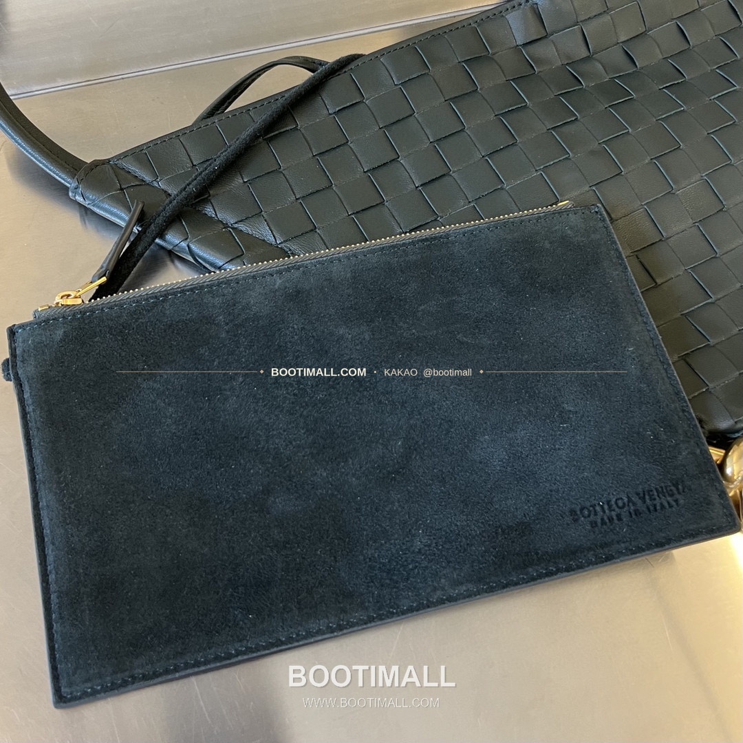 보테가베네타 인트레치아토 램스킨 구조 토트백 Bottega Veneta Intrecciato Lambskin Structured Tote Bag 740990 44cm 7