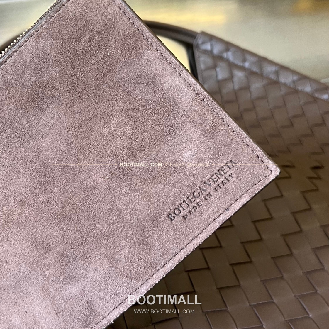 보테가베네타 인트레치아토 램스킨 구조 토트백 Bottega Veneta Intrecciato Lambskin Structured Tote Bag 740990 44cm 8