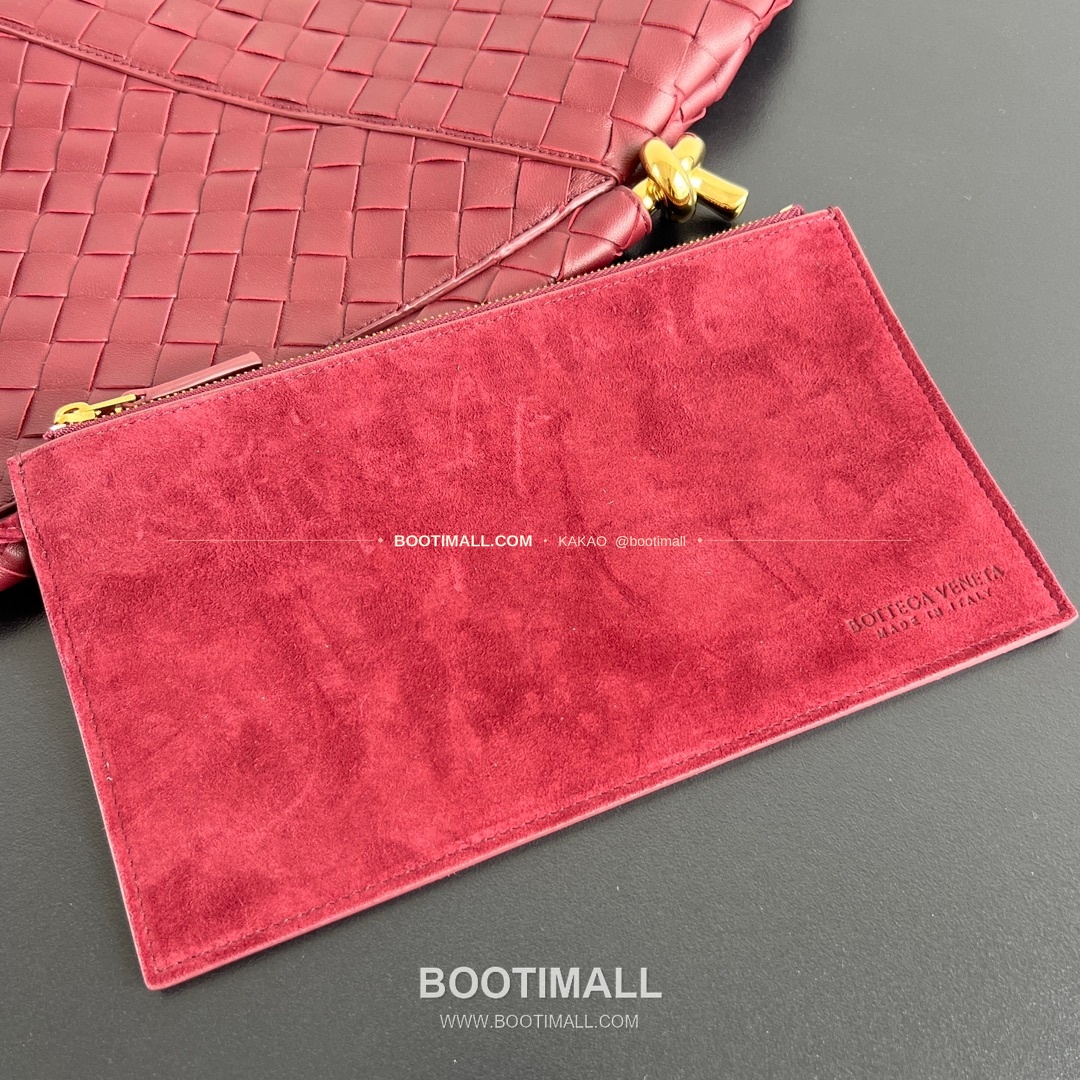 보테가베네타 인트레치아토 램스킨 구조 토트백 Bottega Veneta Intrecciato Lambskin Structured Tote Bag 740990 44cm 8