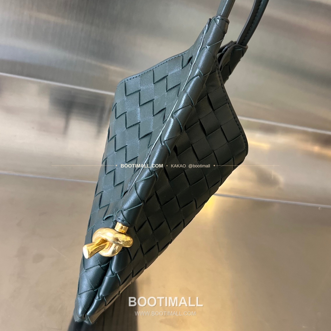 보테가베네타 인트레치아토 램스킨 구조 토트백 Bottega Veneta Intrecciato Lambskin Structured Tote Bag 740898 30cm 2