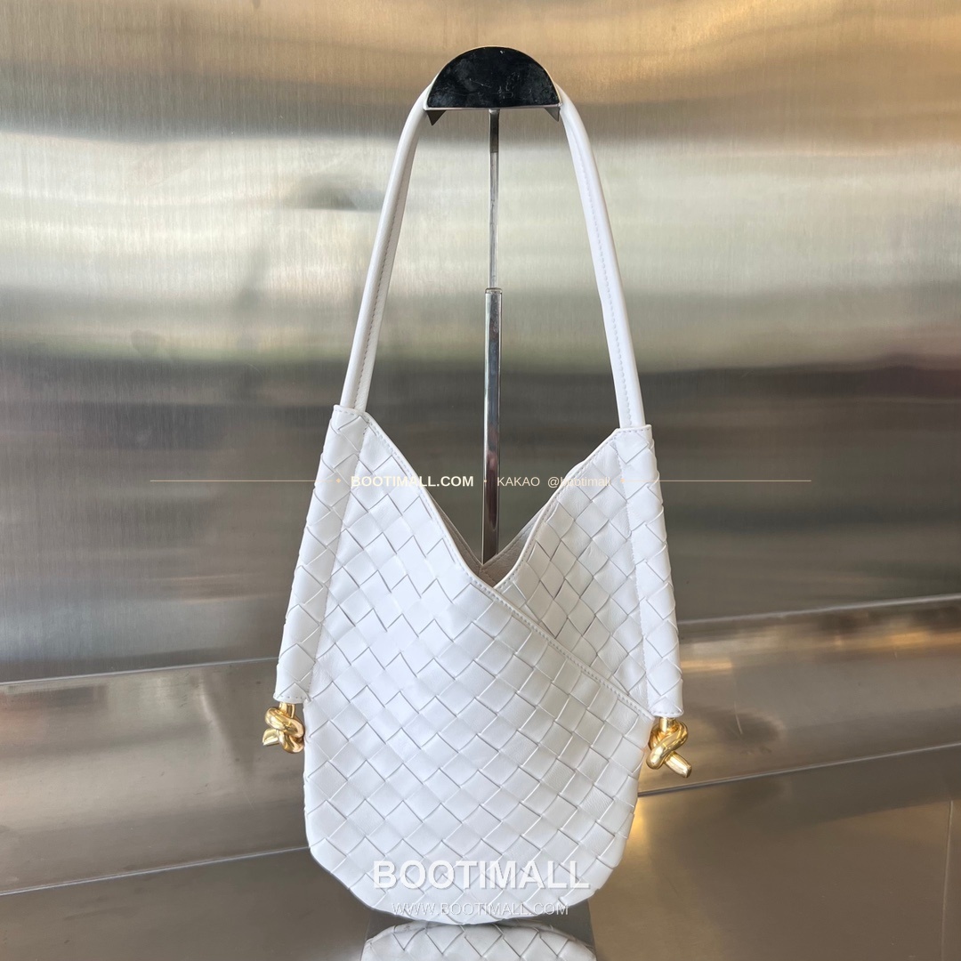 보테가베네타 인트레치아토 램스킨 구조 토트백 Bottega Veneta Intrecciato Lambskin Structured Tote Bag 740898 30cm 1