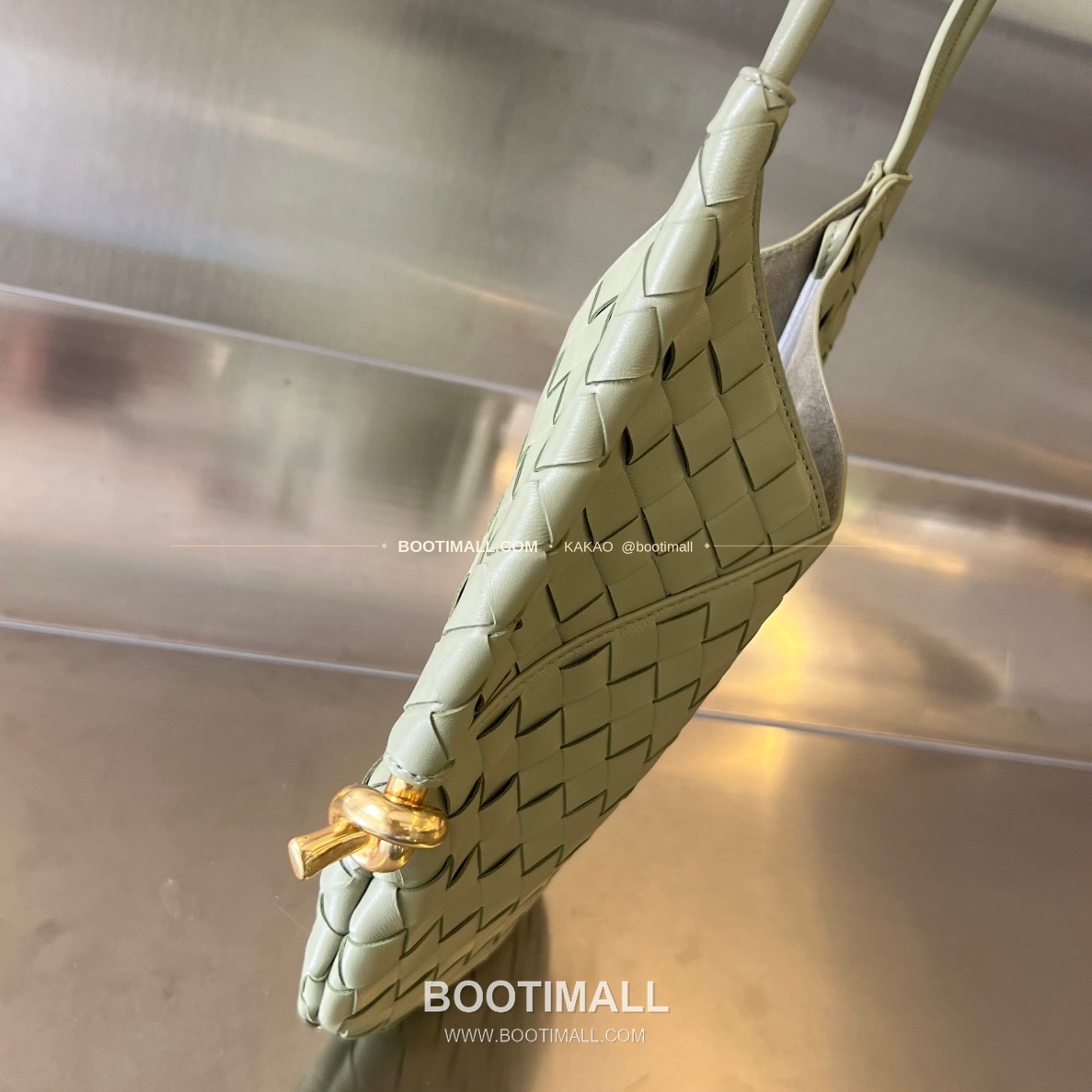 보테가베네타 인트레치아토 램스킨 구조 토트백 Bottega Veneta Intrecciato Lambskin Structured Tote Bag 740898 30cm 2