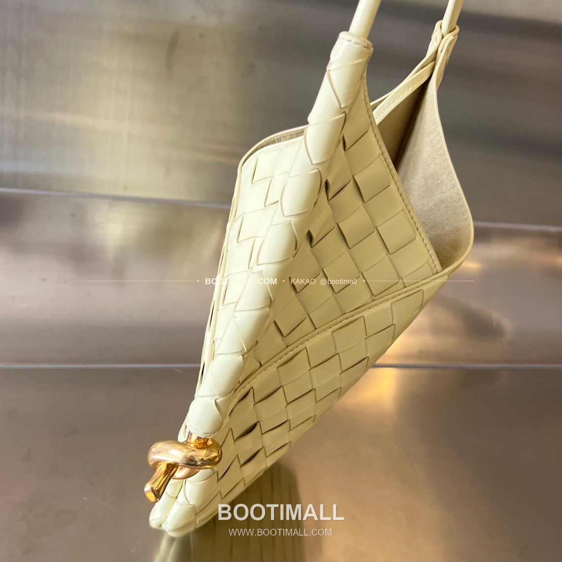 보테가베네타 인트레치아토 램스킨 구조 토트백 Bottega Veneta Intrecciato Lambskin Structured Tote Bag 740898 30cm 2