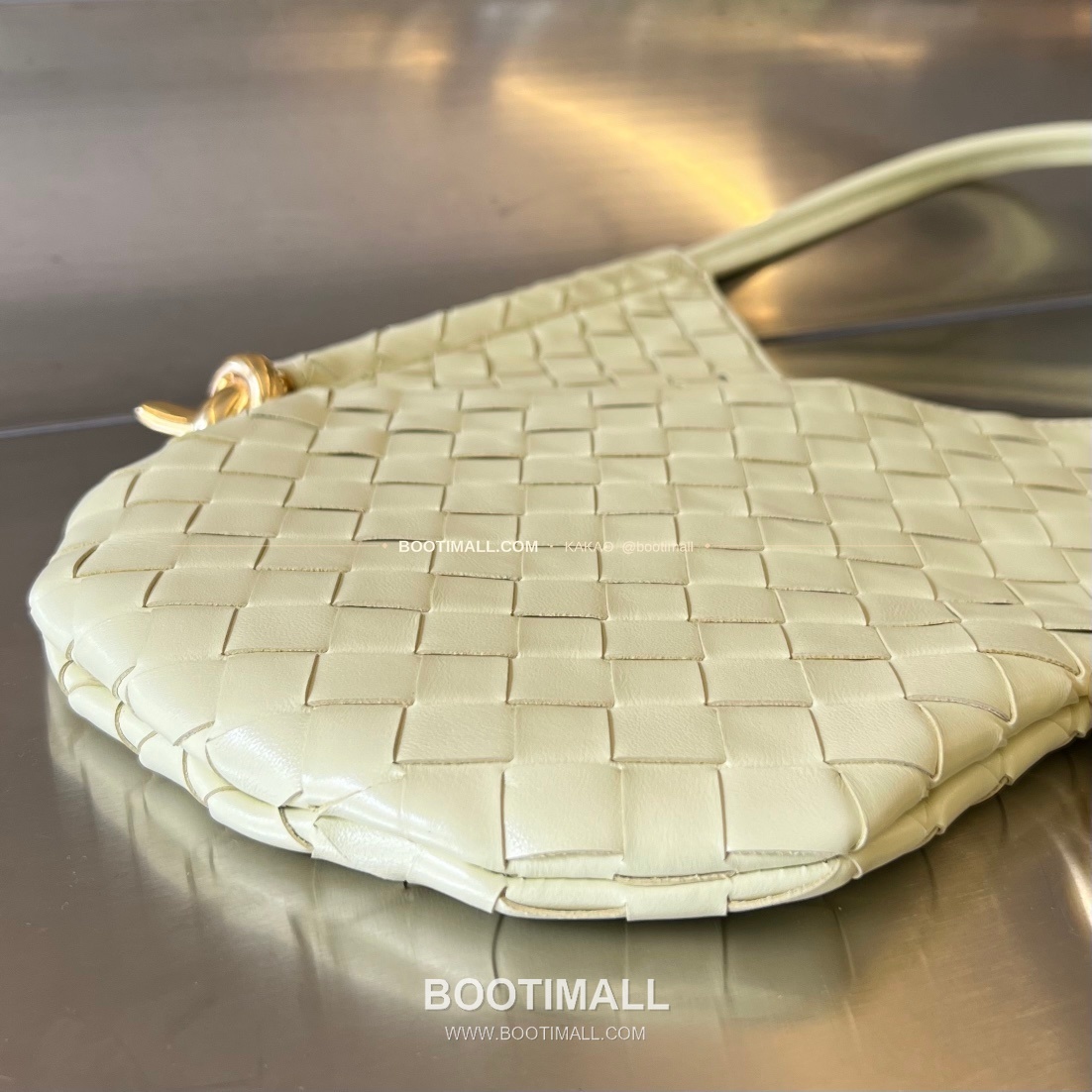 보테가베네타 인트레치아토 램스킨 구조 토트백 Bottega Veneta Intrecciato Lambskin Structured Tote Bag 740898 30cm 3