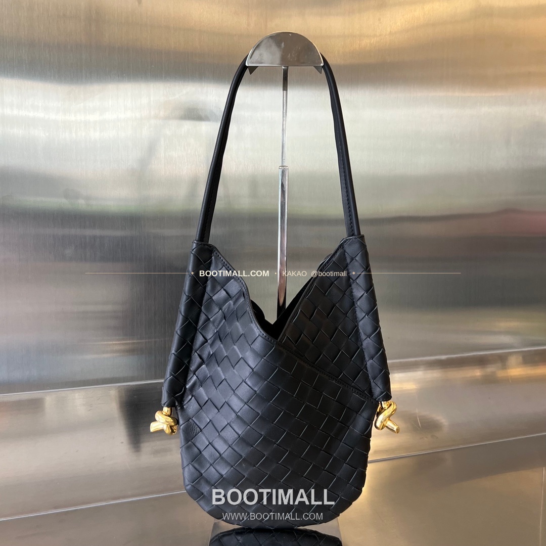 보테가베네타 인트레치아토 램스킨 구조 토트백 Bottega Veneta Intrecciato Lambskin Structured Tote Bag 740898 30cm 1