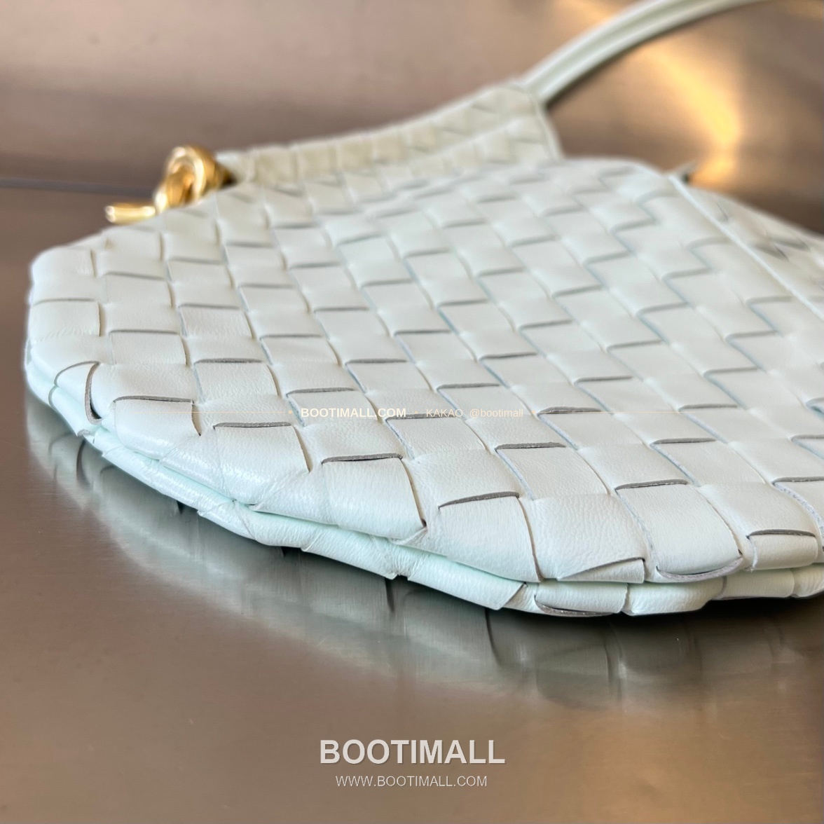 보테가베네타 인트레치아토 램스킨 구조 토트백 Bottega Veneta Intrecciato Lambskin Structured Tote Bag 740898 30cm 3