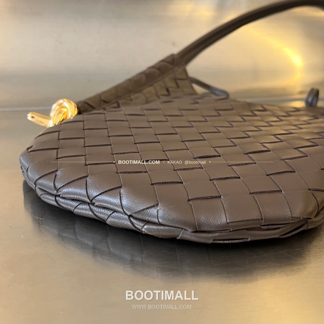 보테가베네타 인트레치아토 램스킨 구조 토트백 Bottega Veneta Intrecciato Lambskin Structured Tote Bag 740898 30cm 6