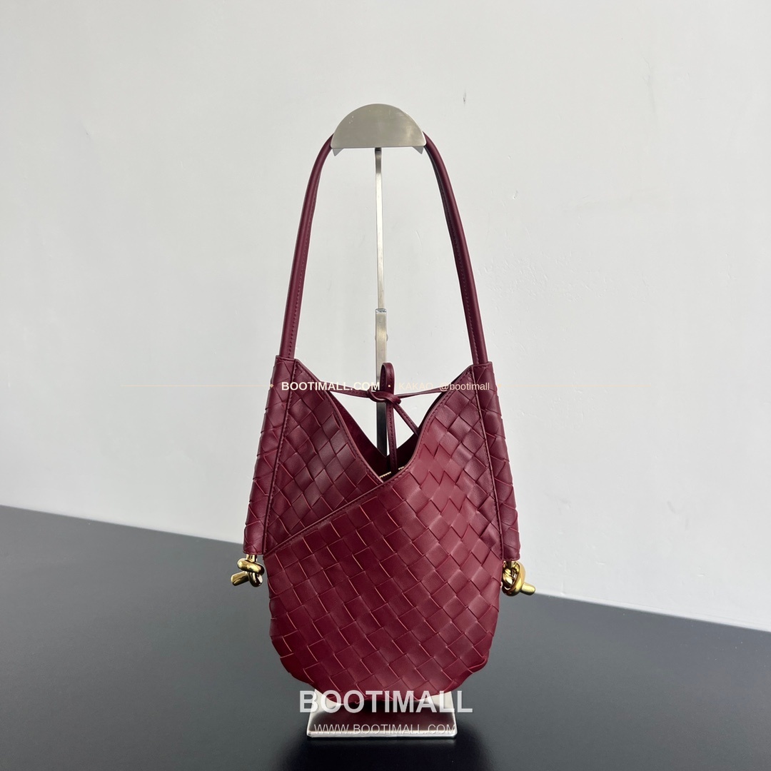 보테가베네타 인트레치아토 램스킨 구조 토트백 Bottega Veneta Intrecciato Lambskin Structured Tote Bag 740898 30cm 1
