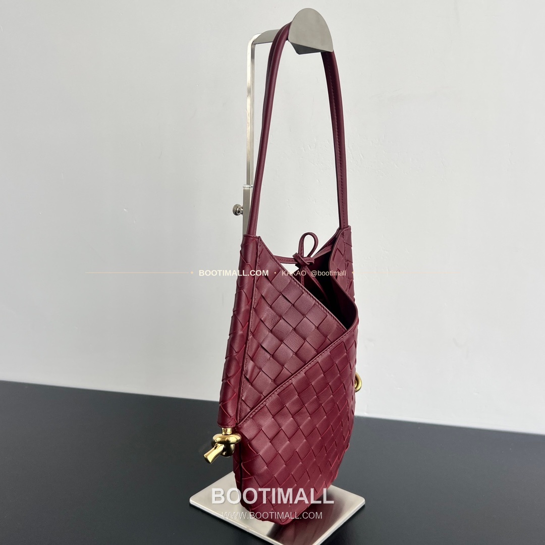 보테가베네타 인트레치아토 램스킨 구조 토트백 Bottega Veneta Intrecciato Lambskin Structured Tote Bag 740898 30cm 2