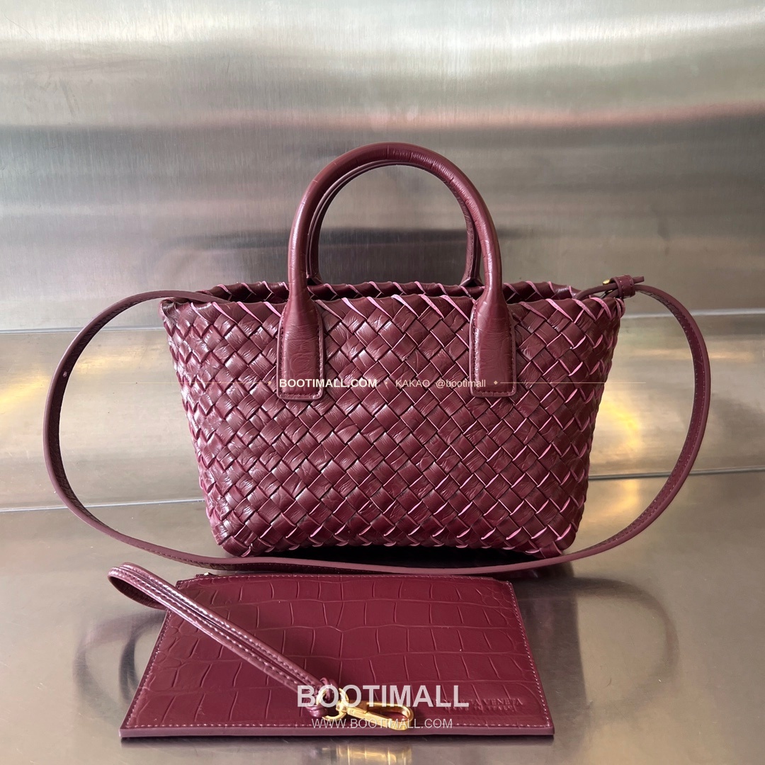 보테가베네타 카프스킨 구조 미니 토트백 Bottega Veneta Calfskin Structured Mini Tote Bag 717712 20cm 2