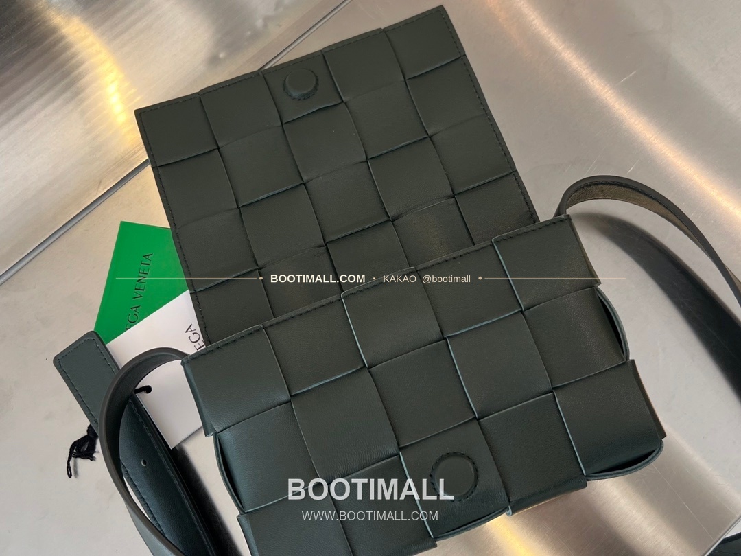 보테가베네타 카프스킨 슬림 숄더백 Bottega Veneta Calfskin Slim Shoulder Bag 730848 19cm 7