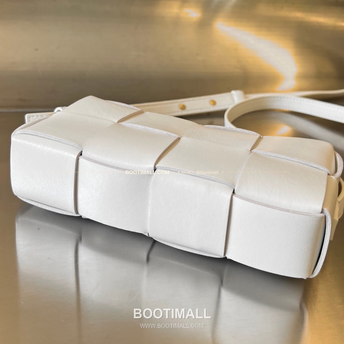 보테가베네타 카프스킨 슬림 미니 숄더백 Bottega Veneta Calfskin Slim Mini Shoulder Bag 755031 18cm 3