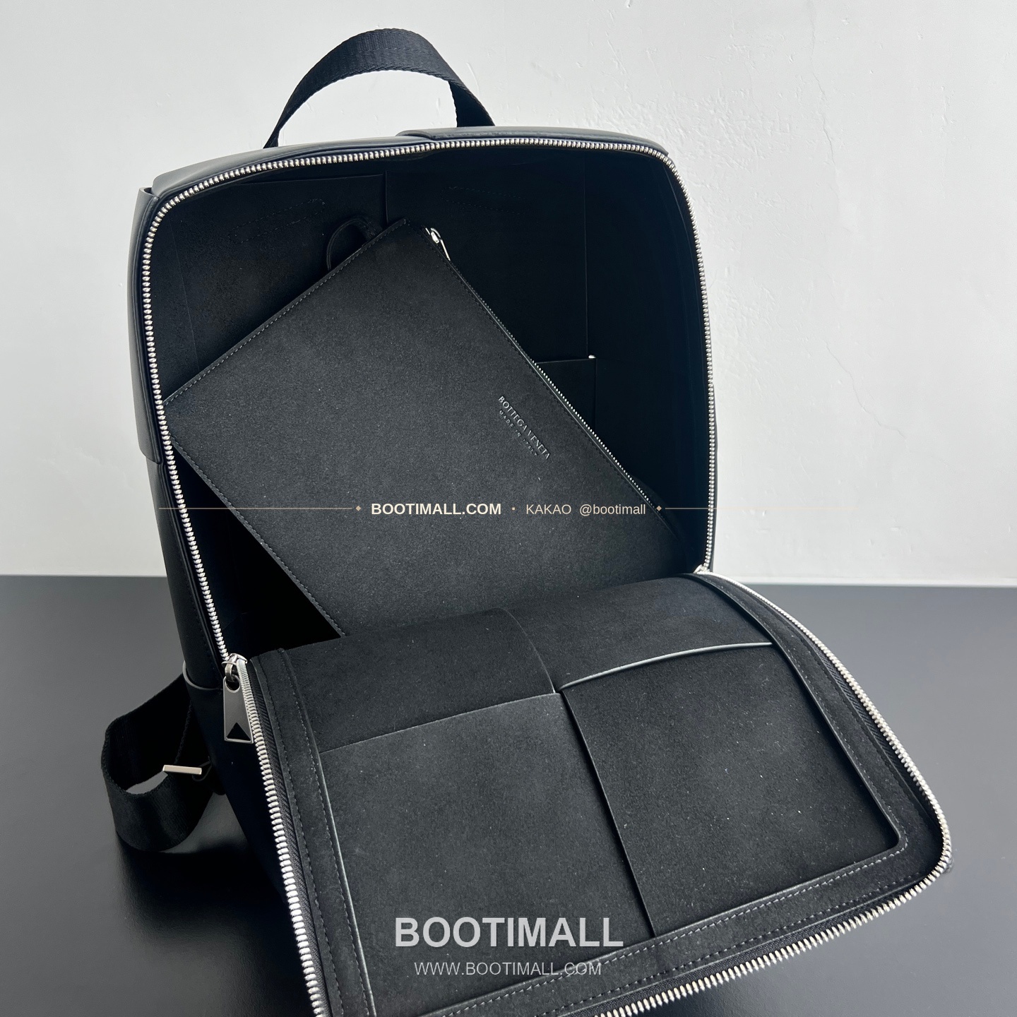 보테가베네타 인트레치아토 카프스킨 스퀘어 백팩 Bottega Veneta Intrecciato Calfskin Square Backpack 680092 34cm 5