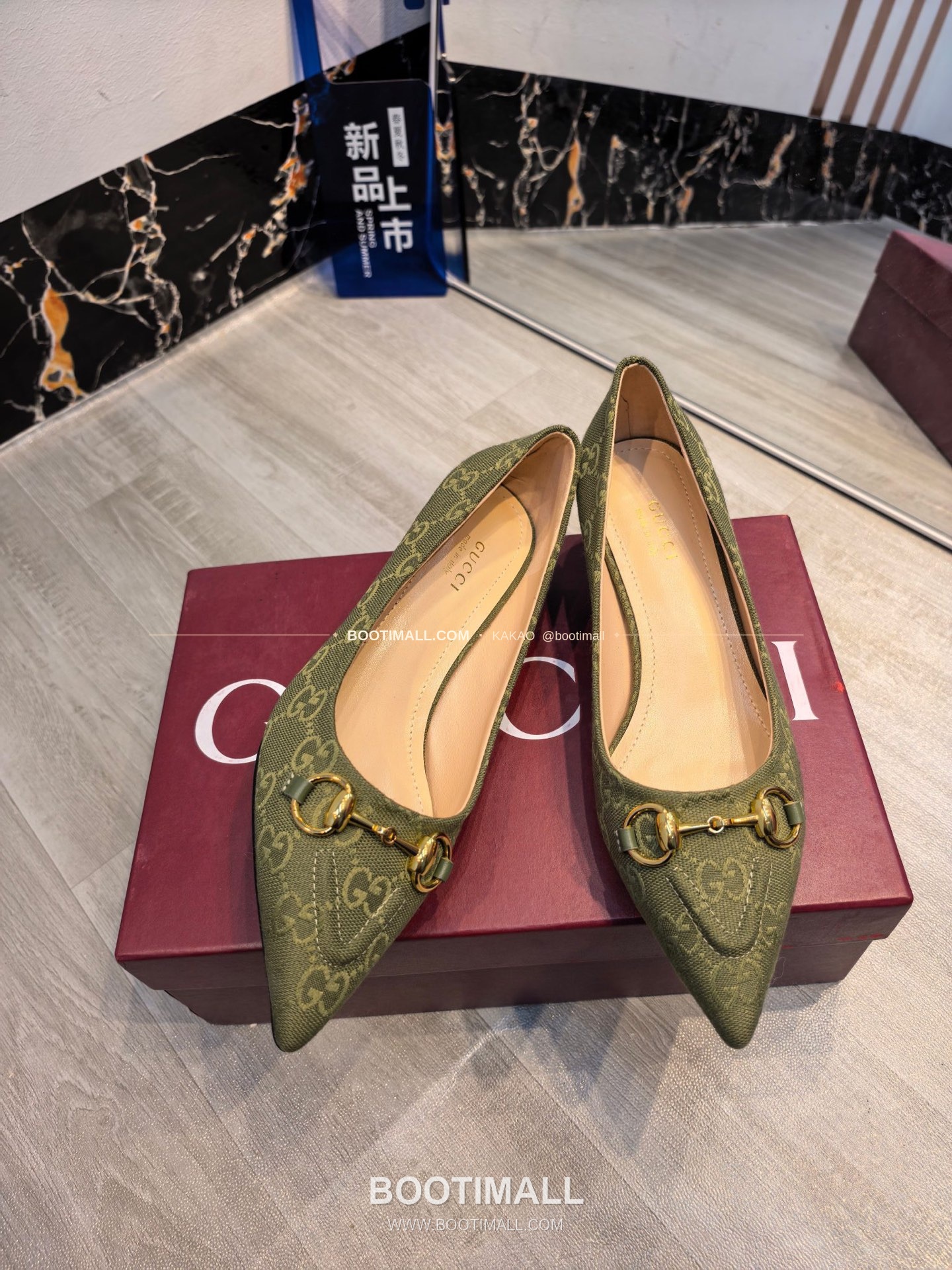 구찌 2026 소가죽 더블G 크리스탈 포인티드토 펌프스 Gucci 2026 Cow Leather Double G Crystal Pointed Toe Black Pumps 8.5cm 6